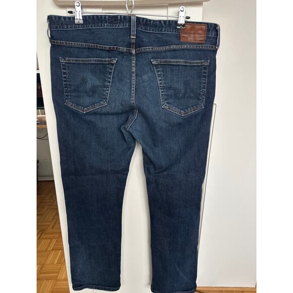 AG Adriano Goldschmied Men's Jeans,The Matchbox Slim Straight Jeans, 38 x 34 EUC - Picture 3 of 6